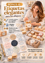 Emprendé con "ALFAJORES  PREMIUM" + 🎁 4 Bonos Gratis
